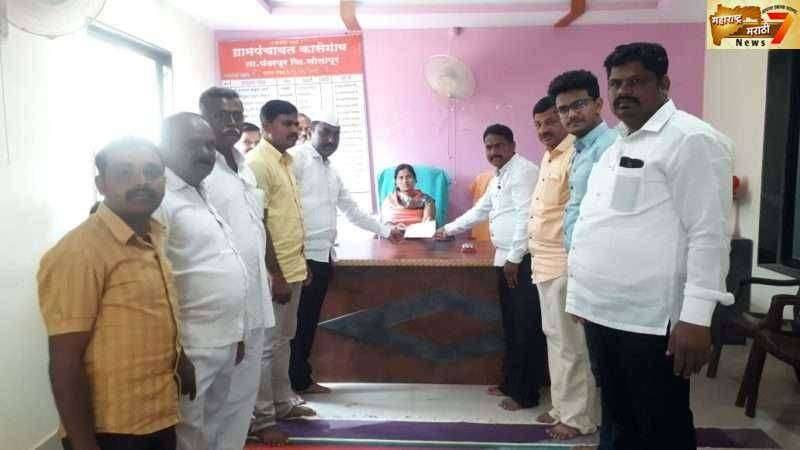 कासेगाव ग्रामपंचायत उप सरपंच पदी हंसराज देशमुख यांची बिन विरोध निवड