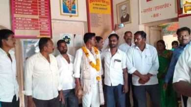 खेड बु!ता.खंडाळा येथे उपसरपंच निवड