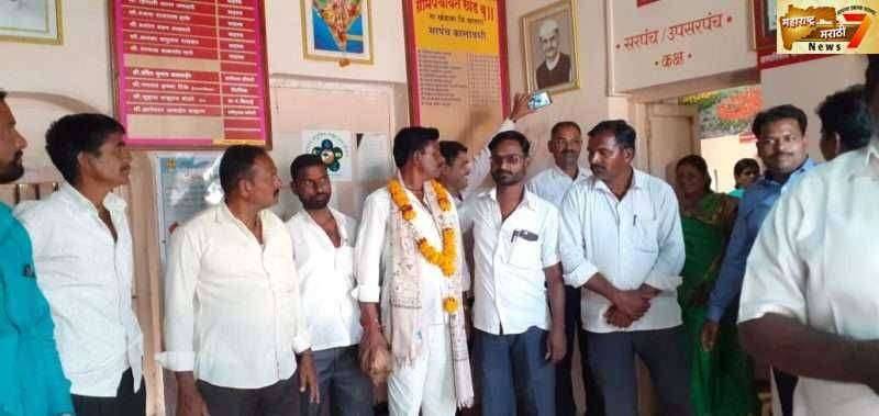 खेड बु!ता.खंडाळा येथे उपसरपंच निवड