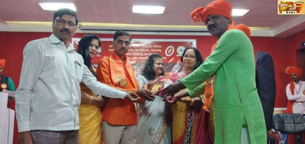 शिवजयंतीनिमित्त शरद पाटील यांचा पुणे येथे सन्मान