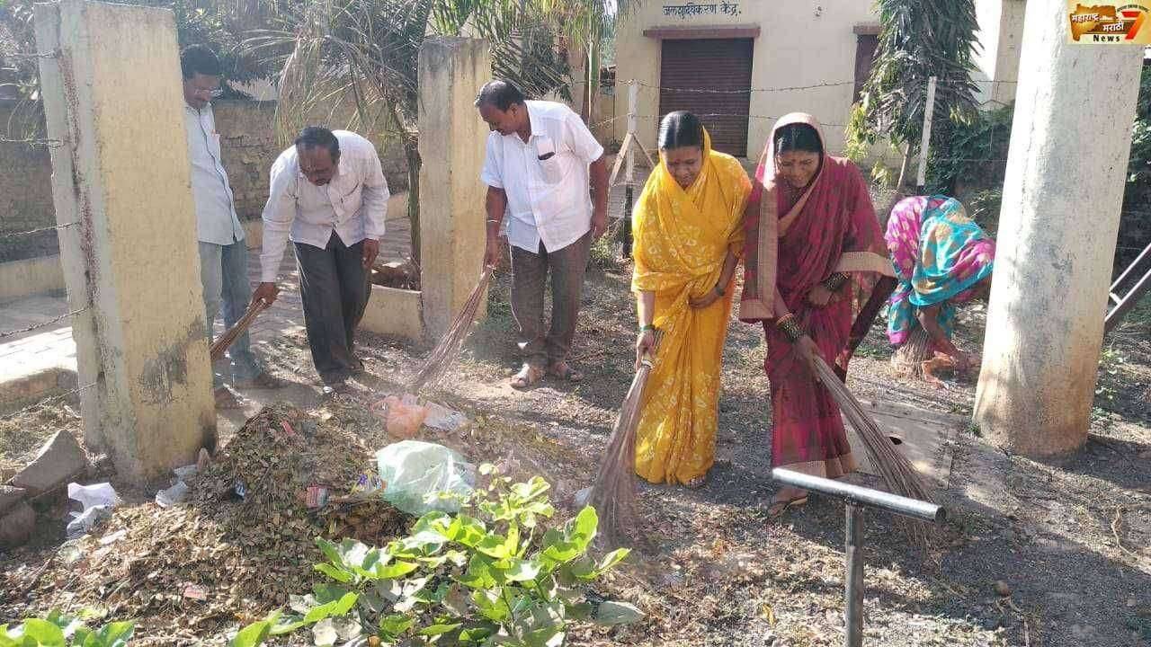 कांदलगाव मध्ये स्वच्छता सप्ताहाचे आयोजन ! गट विकास अधिकारी घेणार प्लास्टिक कचरा विकत.