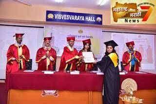 एस. बी. पाटील अभियांत्रिकी महाविद्यालयात पदवी ग्रहण समारंभ उत्साहात पार