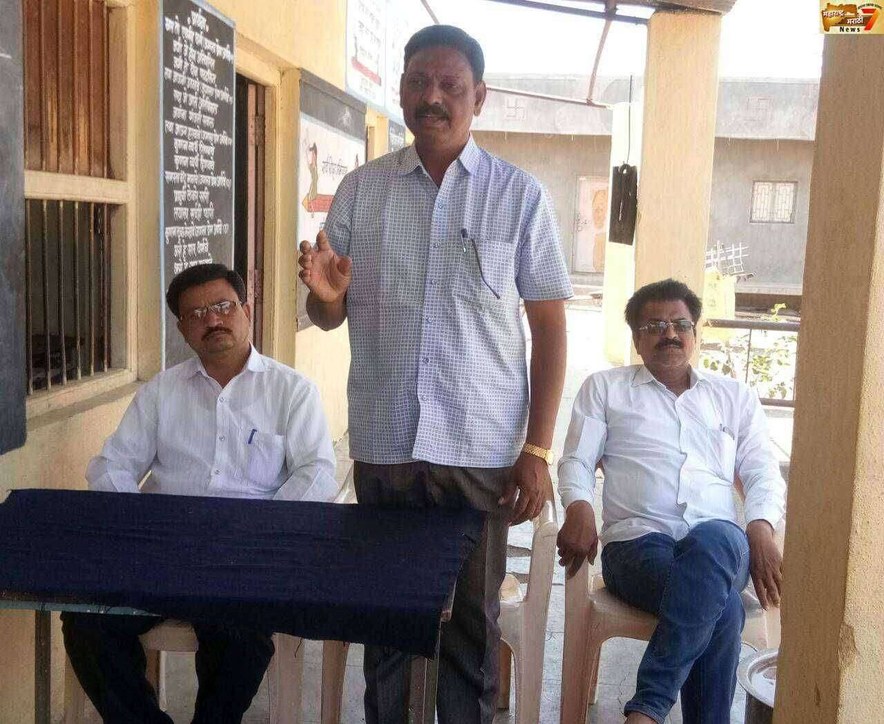 भाषा ही संस्कार व संस्कृतीची वाहक जेष्ठ शिक्षक अरूण सोनटक्के