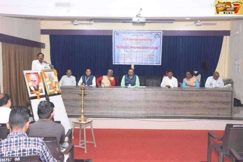 विद्यापीठस्तरीय पोवाडा गायन कौशल्य कार्यशाळचे उदघाटन