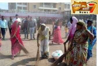 माघी वारीत आरोग्य विभागा कडुन करण्यात येणाऱ्या कामाचा आढावा घेण्यात आला