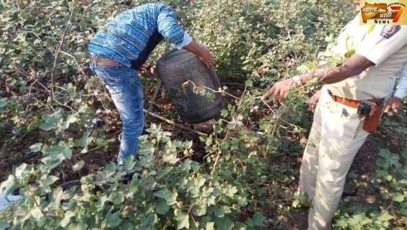 मारवड पोलीस स्टेशन हद्दीतील जैत पीर येथे गावठी दारू अड्ड्यावर छापा