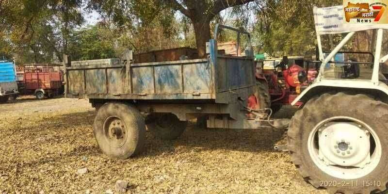 योग्यता प्रमाणपत्र नसणाऱ्या डंम्परविरूध्द परिवहन विभागाची कारवाई