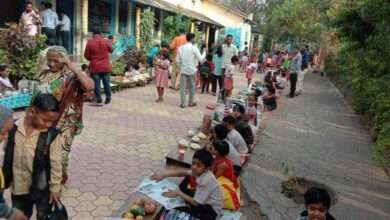 बालआनंद मेळाव्याला ग्रामस्थांचा प्रतिसाद