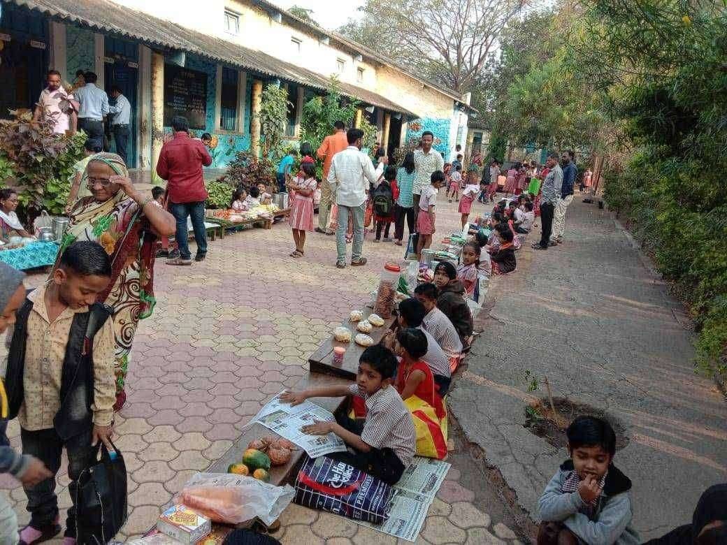 बालआनंद मेळाव्याला ग्रामस्थांचा प्रतिसाद