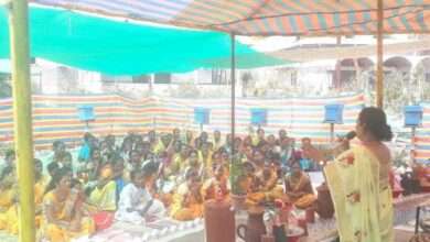 निर्मिती उपजीविका केअर द्वारा चापर्डा येथे महिला मेळावा संपन्न...