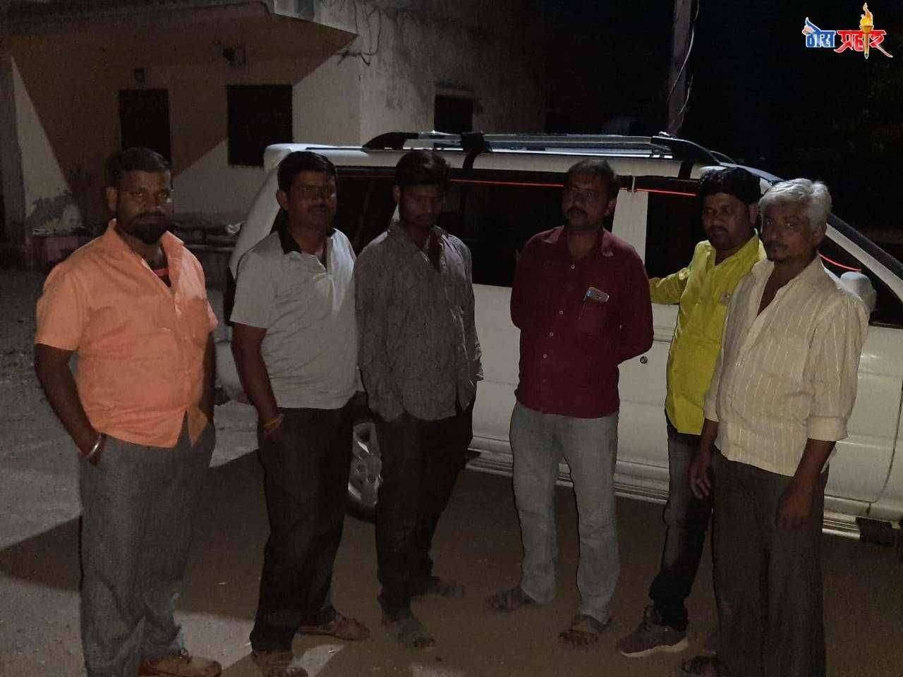 पोलीस पाटील यांची कर्तव्य दक्ष कामगिरी.. निभावला माणुसकी धर्म