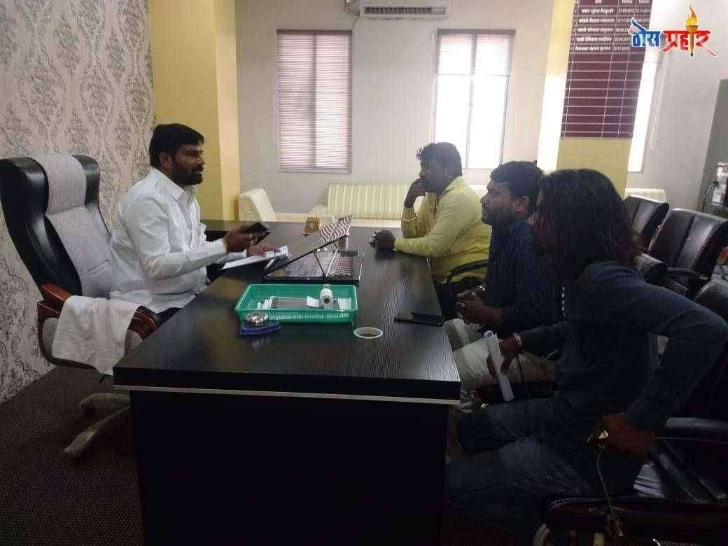 भारतरत्न डॉ बाबासाहेब आंबेडकर पार्कचे  सुशोभीकरण करा अन्यथा आंदोलन छेडणार भिम आर्मी इशारा