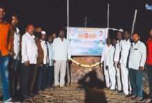 कन्हेर येथे दलित महासंघाच्या शाखेचे उद्घाटन