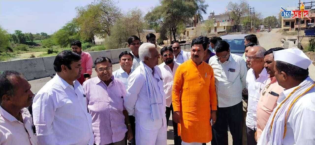 गावोगावी खासदारांचे ग्रामस्थांनी केले स्वागत : जेष्ठांनी केले विशेष कौतुक