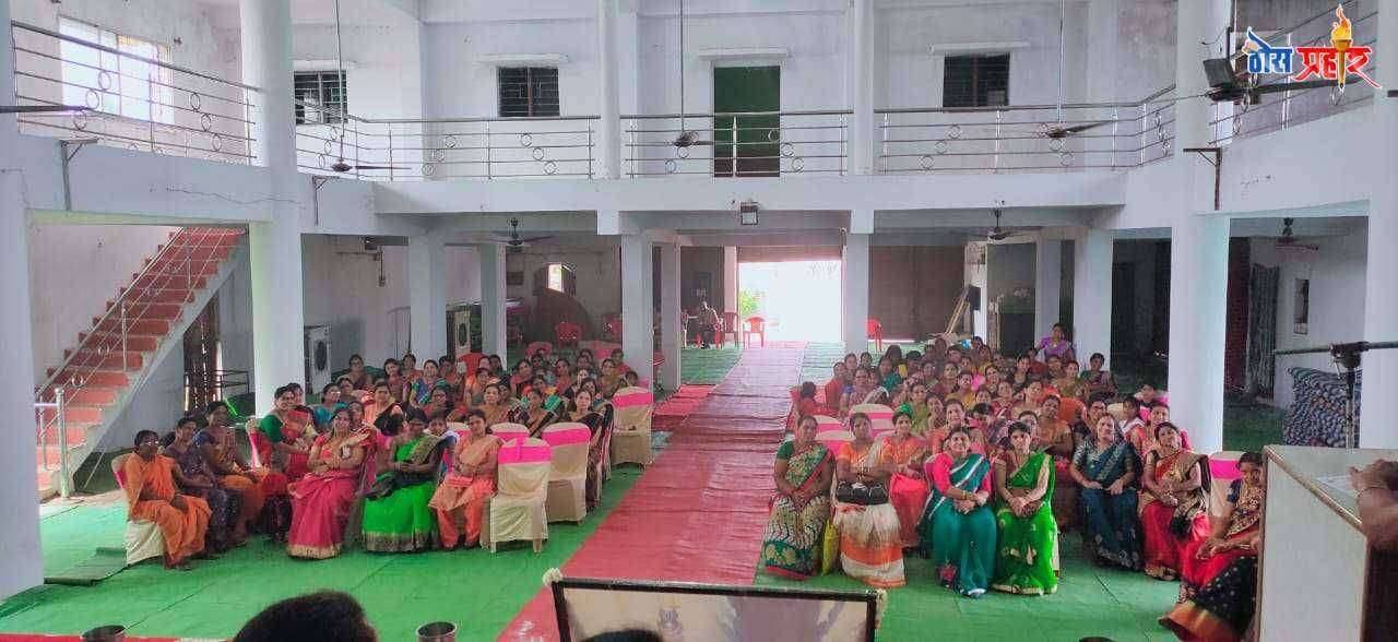 कुणबी समाजातील महिलांनी एकत्रित येणे गरजेचे ..ज्योती ठाकरे कुणबी समाज महिला संघटनेचे विविध कार्यक्रम