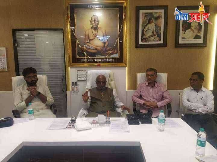 स्वामी समर्थ अन्नछत्र मंडळाची कोरोनाच्या पार्श्वभूमीवर मोठी घोषणा भक्तांना रांगेतून पर्यावरण पूरक द्रोणातून शिरा प्रसाद दिला जाणार..!