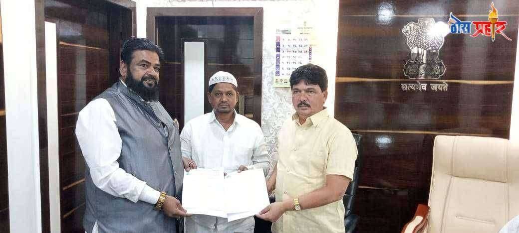 विधान परिषद निवडणुकी संदर्भात एम.आय.एम पक्षातर्फे नगरसेवकांना व्हीप जारी