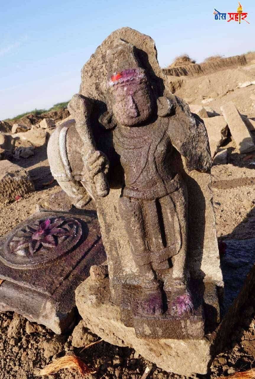 डोंजा येथील खैरी नदीतील सापडलेल्या प्राचीन मंदिराच्या अवशेषांचे नवी दिल्ली येथे होणार सादरीकरण