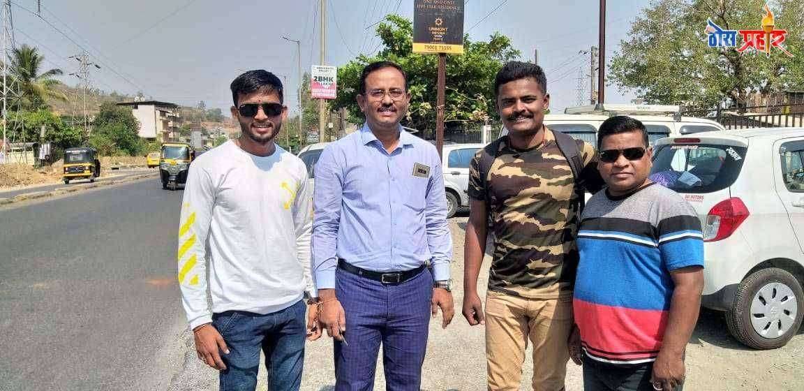 माणुसकी आहे जिवंत - यशराज थोरात खोपोलीकरांनी दिला डिफेन्समध्ये कार्यरत असणाऱ्या यशराज थोरातांना मदतीचा हात