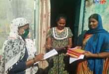 नगरपंचायत लोणंद आरोग्य विभाग व अंगणवाडी सेविका यांच्यातर्फे प्रत्येक घरोघरी कोरोना विषाणूला घाबरू नका असा संदेश देत जनजागृती मोहीम सुरू