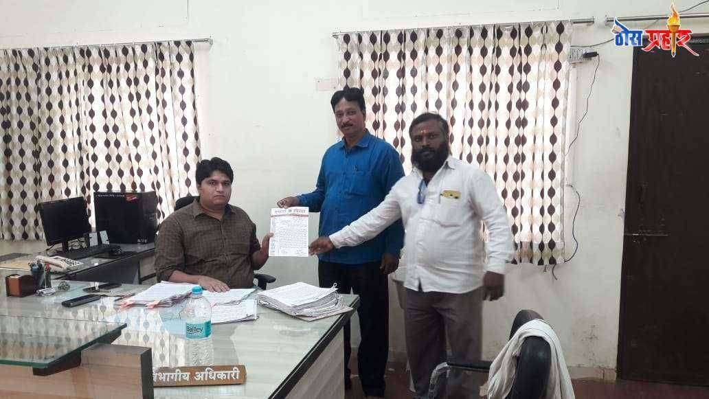 गिरणा नदी पात्रातील महसूल बुडवून चोरटी वाळू वाहतूक तात्काळ बंद न झाल्यास ;  बेमुदत अर्ध नग्न आंदोलन !!!