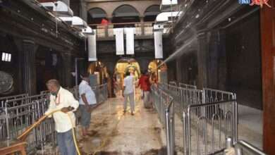 संस्‍थानच्‍या सर्व विभागांंनी स्‍वच्‍छतेची कामे मोठया प्रमाणात हाती घेतली