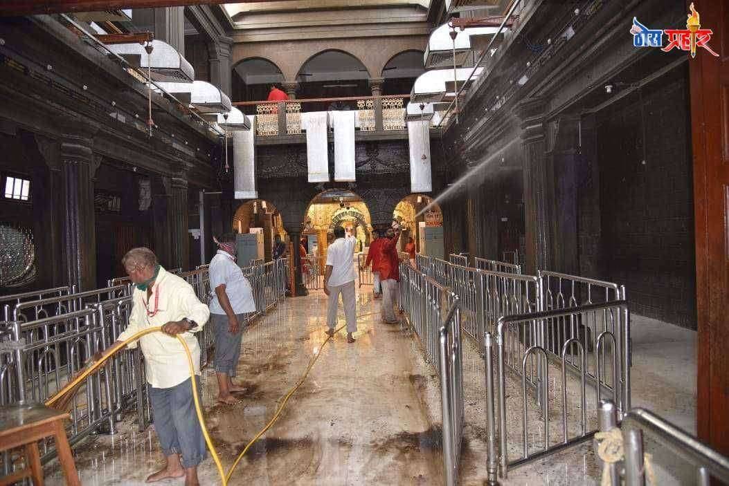 संस्‍थानच्‍या सर्व विभागांंनी स्‍वच्‍छतेची कामे मोठया प्रमाणात हाती घेतली