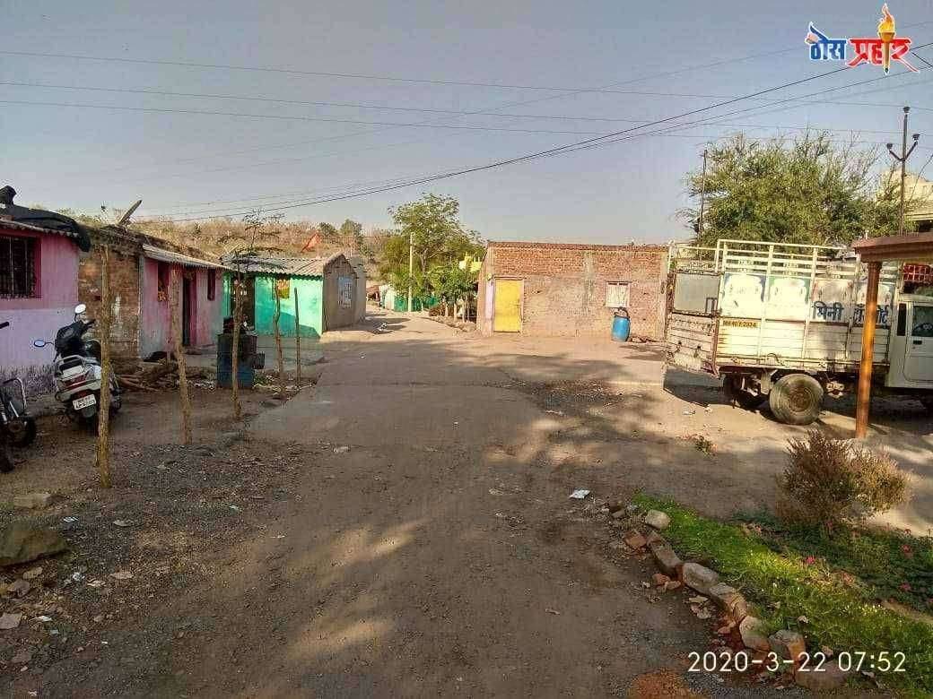 चांप्यात जनता कर्फ्यूला उत्स्फूर्त प्रतिसाद