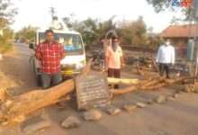 फलटण तालुक्यातील खराडवाडी गावामध्ये कोरोना व्हायरसमुळे गावातील पाहुण्यांना गावात येण्यास प्रवेश बंदी