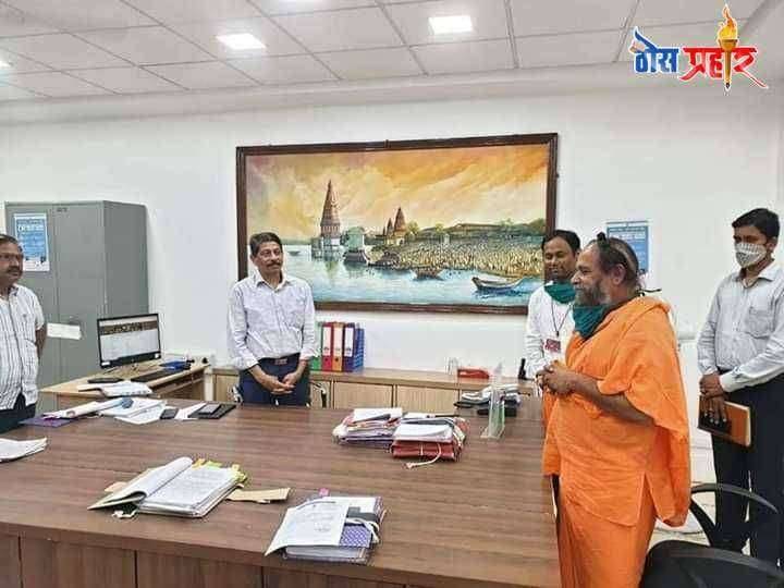 कोरोना महामारीसाठी तात्काळ निधी देणार : खा.डॉ. जयसिध्देश्वर शिवाचार्य महास्वामींनी कोरोना महामारीचा घेतला आढावा