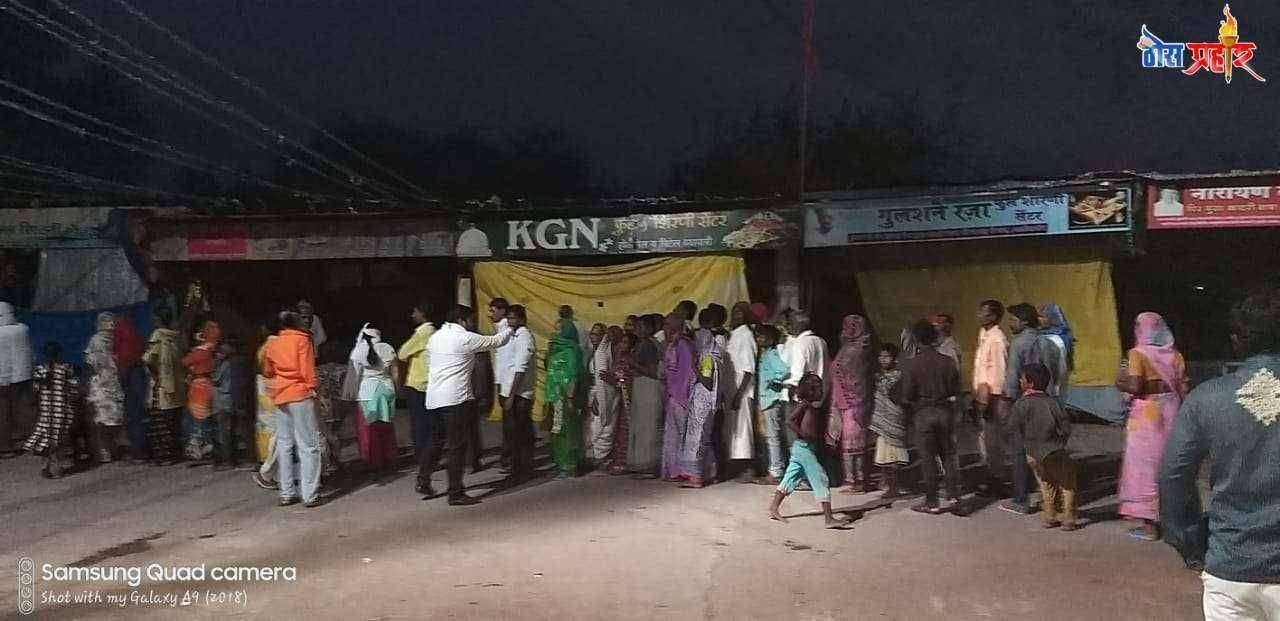 आमदार मंगेश चव्हाण सतत फिल्ड वर कार्यरत