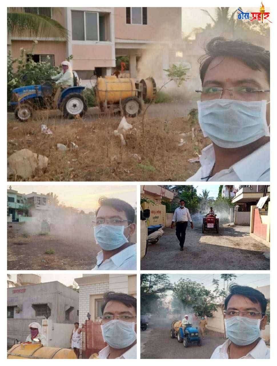 पुढील काही काळ परिक्षेचा-विवेक परदेशी आरोग्य समिती सभापती नगरपरिषद पंढरपूर