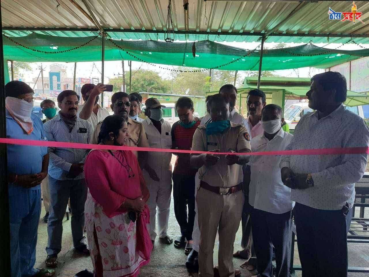 अक्कलकोटमध्ये गोपाळ हॉटेल येथे शिवभोजन केंद्र सुरु