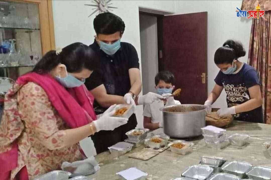 राजर्षी शाहू महाराजांच्या राजधर्माचे समरजीत सिंह घाटगे यांच्याकडून पालन