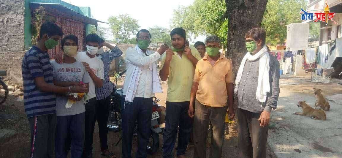 जळगाव भुषणचे दक्ष पञकार संतोष पाटील रा. बहादरवाडी