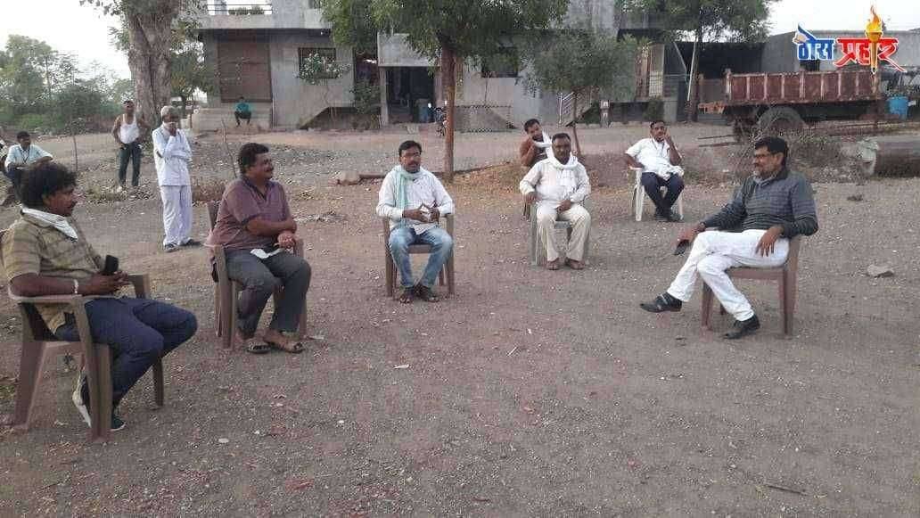 ब्राम्हणशेवगे प्राथमिक आरोग्य उपकेंद्र बंद प्रकरण: *जिल्हा आरोग्य अधिकारीची भेट