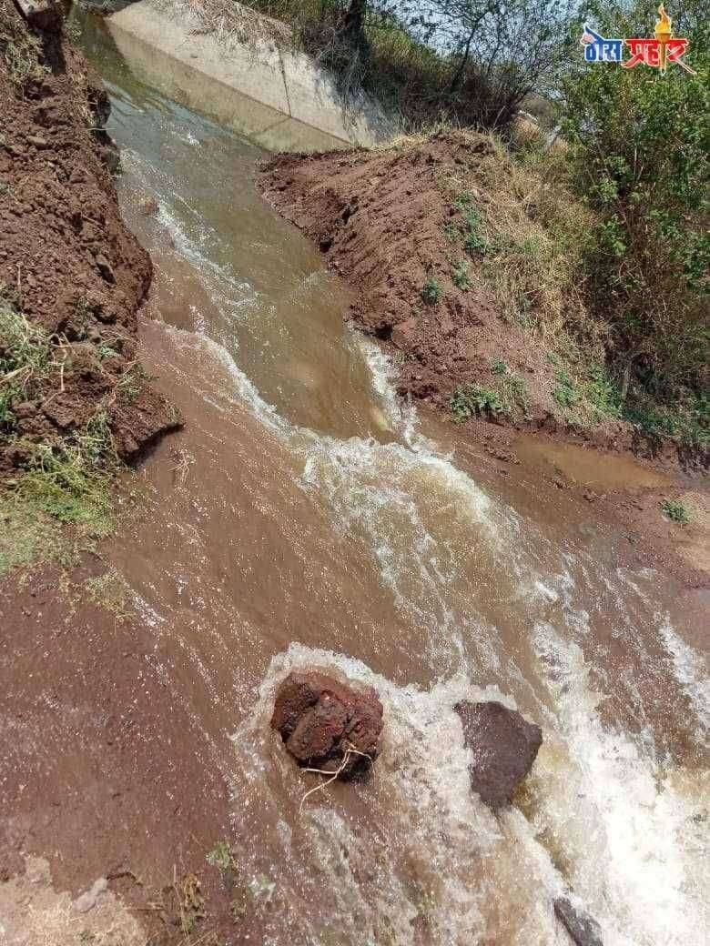 लोणंदसाठी तांबवे धरणातून सोडले पाणी . कापडगाव सह लोणंदच्या दक्षिणेकडील वसाहतींना फायदा होणार .