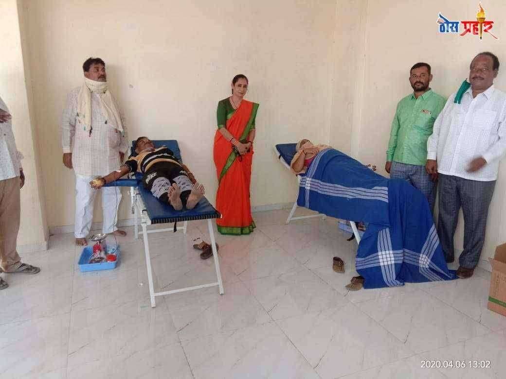 शिवसेना माजी आमदार ज्ञानेश्वर पाटील यांच्या आवाहनास प्रचंड प्रतिसाद