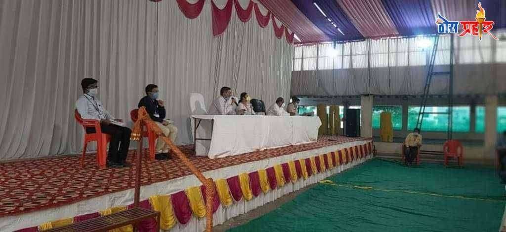 जिल्हाधिकाऱ्यांची मध्यप्रदेश सीमा भागाला भेट बाहेरील व्यक्तीस जिल्ह्यात प्रवेश देऊ नये-डॉ.राजेंद्र भारुड