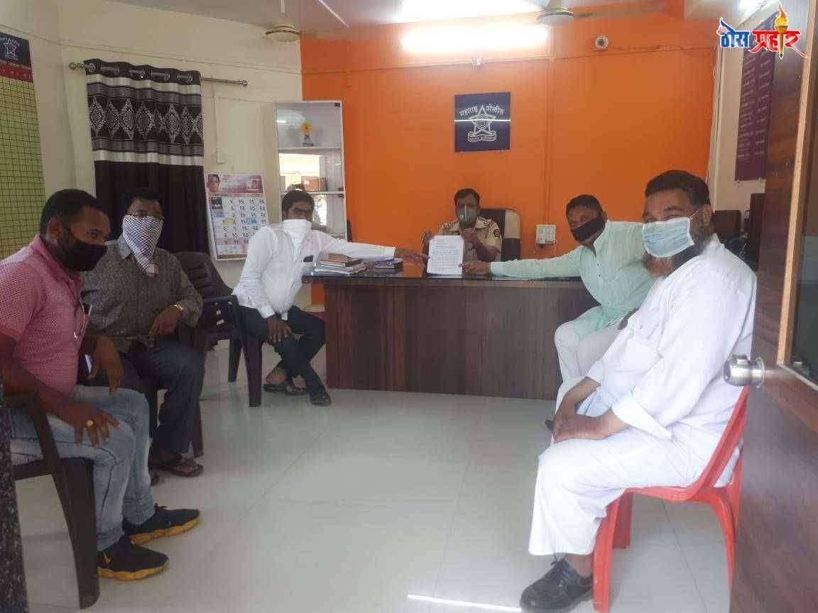 मुस्लिम तब्लिकी जमात च्या भावना दुखावल्या प्रकरणी फैजपूर पोलीस स्टेशनला