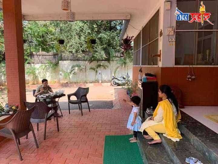 संदीप पाटील यांचा भावुक करणारा फोटो सोशल मीडिया वर व्हायरल