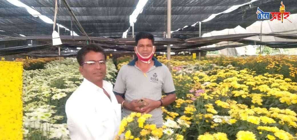 जानोरी येथे शेतकऱ्यांचे नुकसान