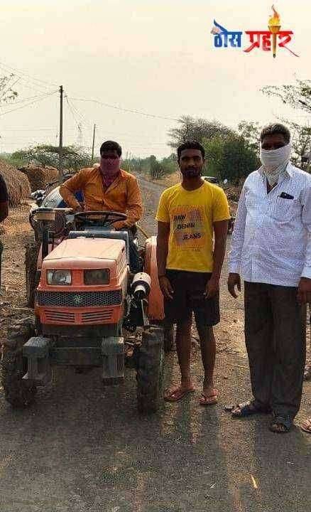 कोरोना व्हायरसचा संसर्ग रोखन्या साठी रूई -दुधी ग्रामपंचायत कडून फवारणी 