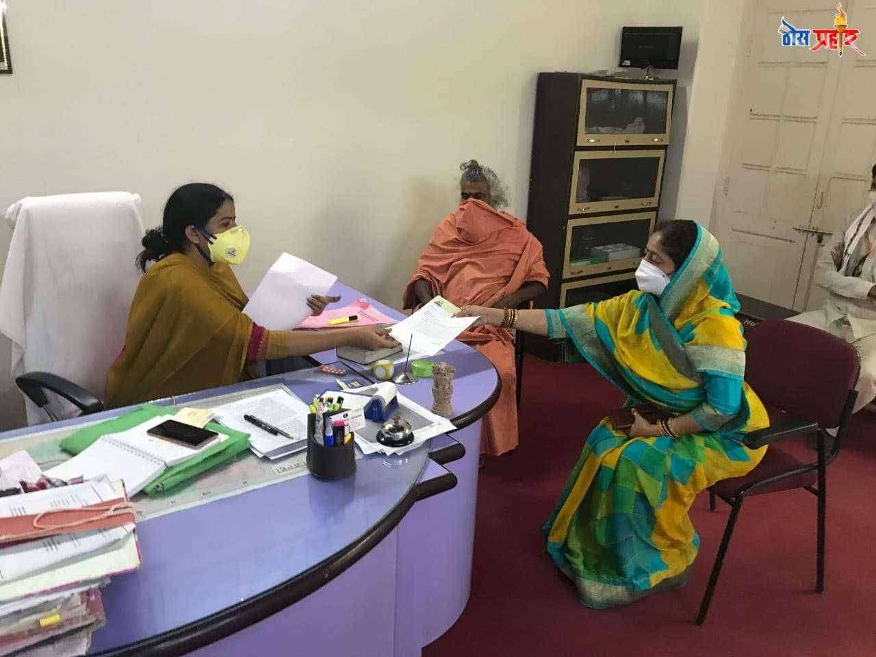 पालघर गडचिंचले येथिल घटनेचा अमळनेर भाजप कडून निषेध