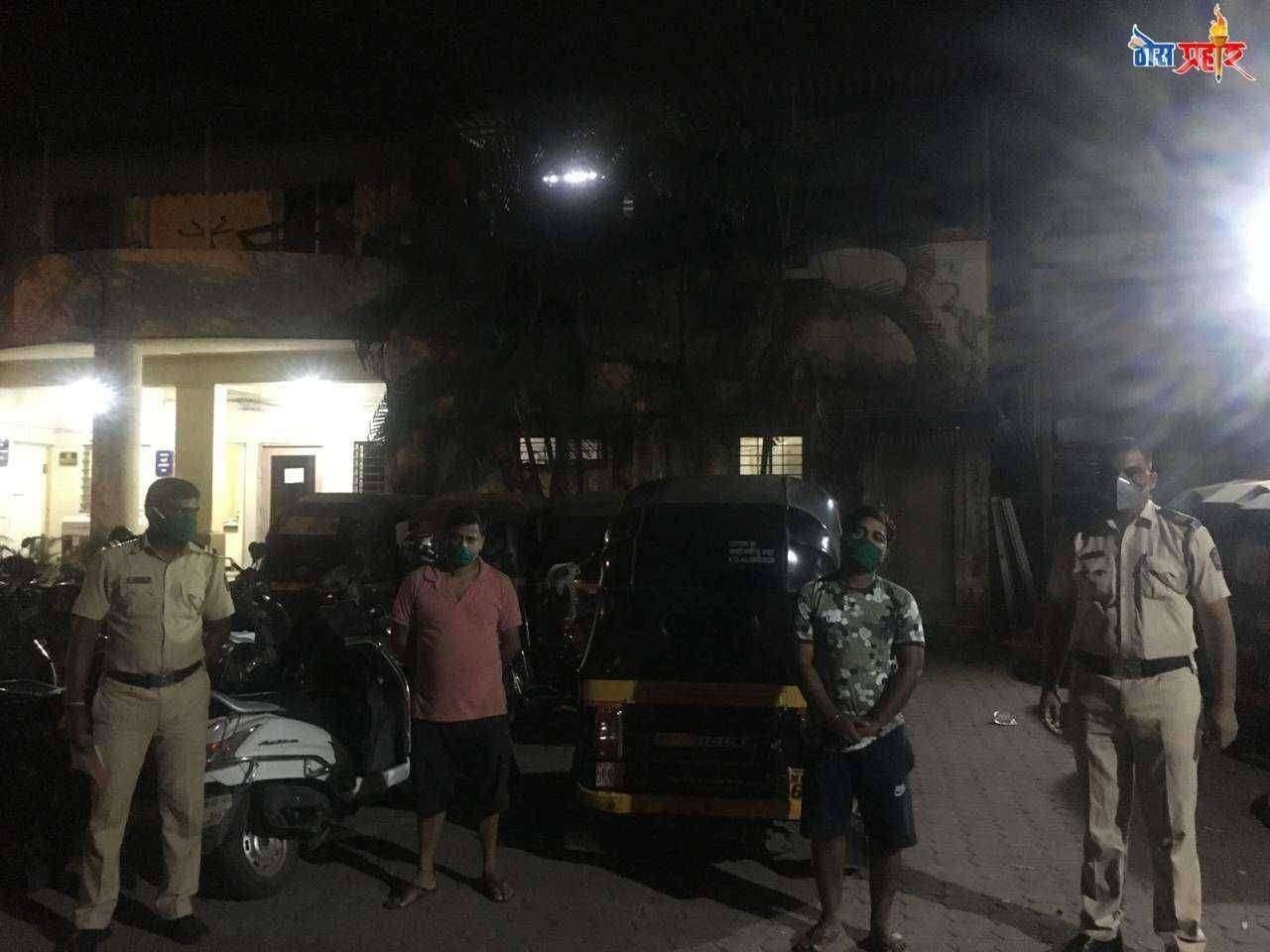 परकीय नागरीक कायदा व संसर्गजन्य रोग प्रतिबंध कायदयाचे उल्लंघन करणा-या २१ परदेशी व ४ भारतीय नागरीकाना गु्हे शाखा,धटक- 9,ठाणे कहून अटक