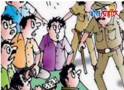 ?? ठोस प्रहारचा दणका...सावदा सपोनि वाघ यांची झडप सहा जुगारी अटक