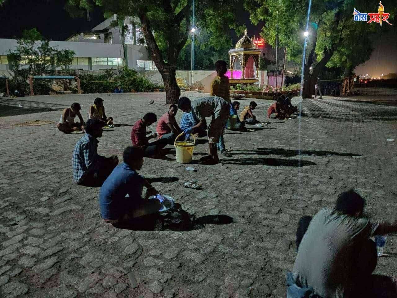 लॉकडाऊन काळात जऊळके व जानोरी ग्रामस्थांचा उपक्रम...