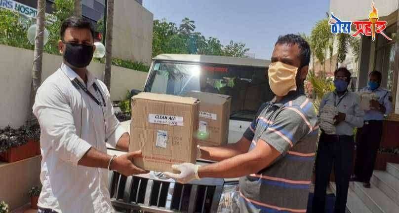 अमळनेर चे भूमिपुत्र अप्पर आयकर आयुक्त संदिप कुमार साळुंखे यांनी पाठवली अमळनेर मेडिकल सेंटरमधील आरोग्य कर्मचाऱ्यांसाठी सुरक्षा साधने....