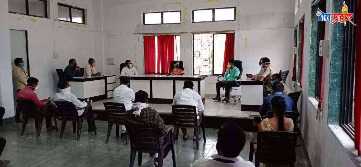 कळवण व सुरगाणा तालुक्याचा खा.डॉ.भारती पवारांनी घेतला आढावा