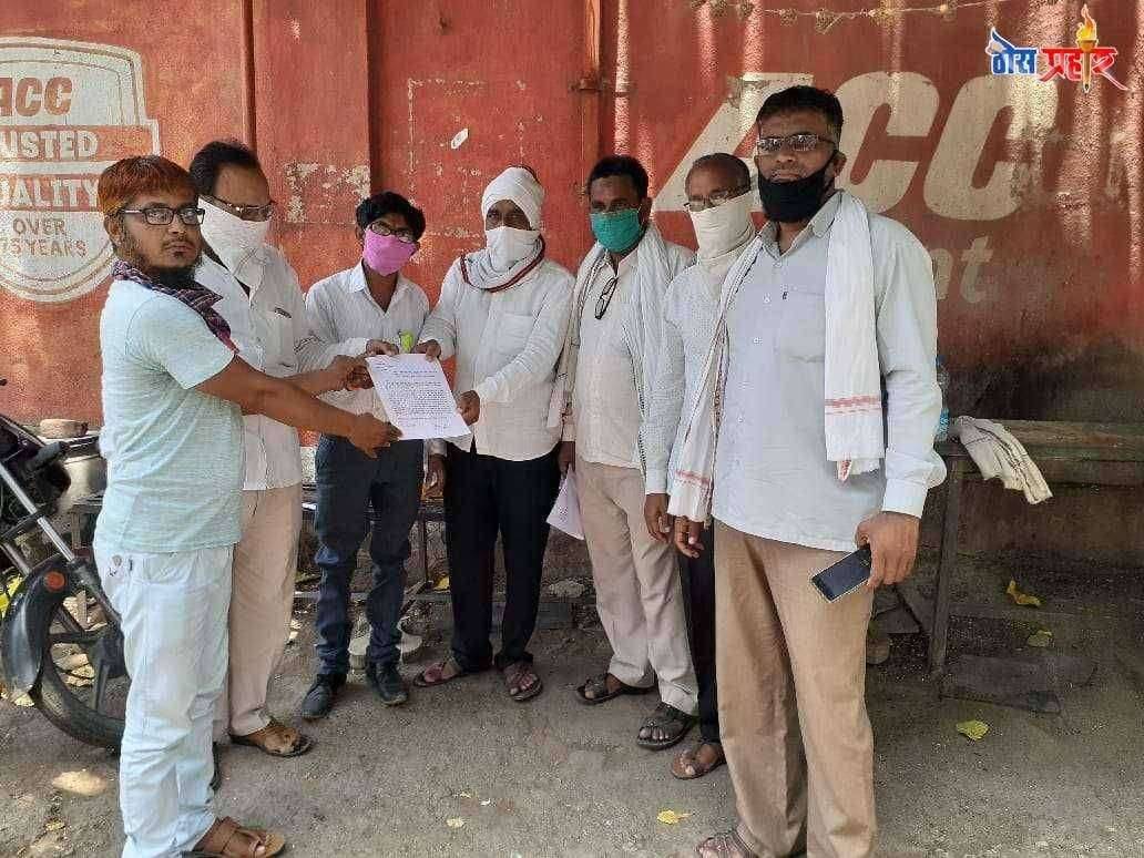 बहुचर्चित तांदूळ विक्री गैर प्रकणाची वरिष्ठ पातळीवर चौकशी व्हावी आमदार चंद्रकांत पाटील कडे निवेदन द्वारे केली मांगणी